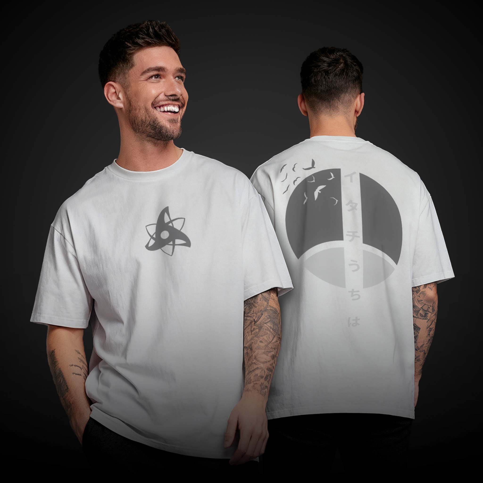 ITACHI INSPIRED T-SHIRT / OVERSIZED T-SHIRT