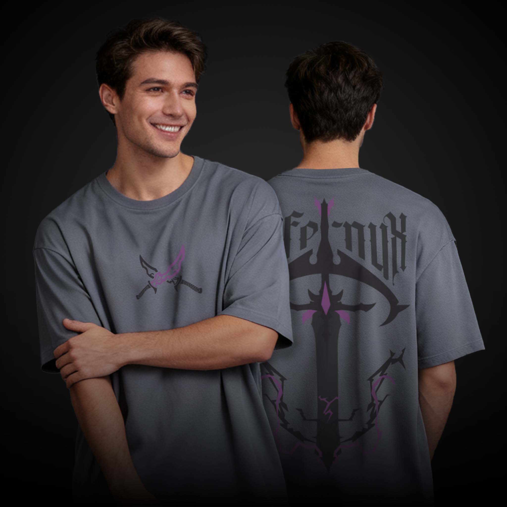 SOLO-LEVELING INSPIRED T-SHIRT / OVERSIZED T-SHIRT